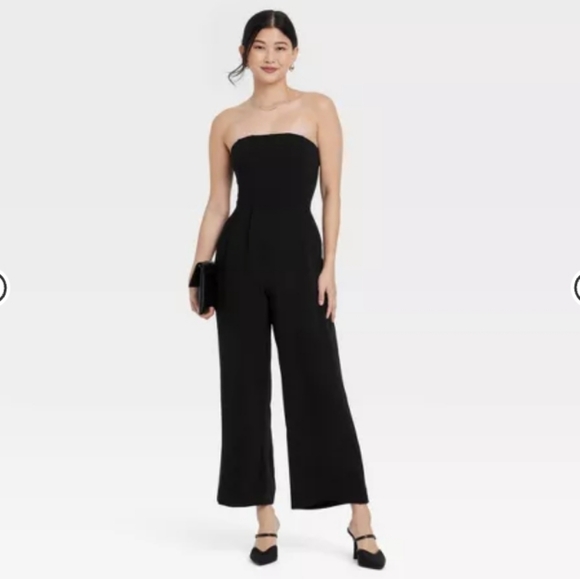 Women's Strapless Jumpsuit - Picture 1 of 8